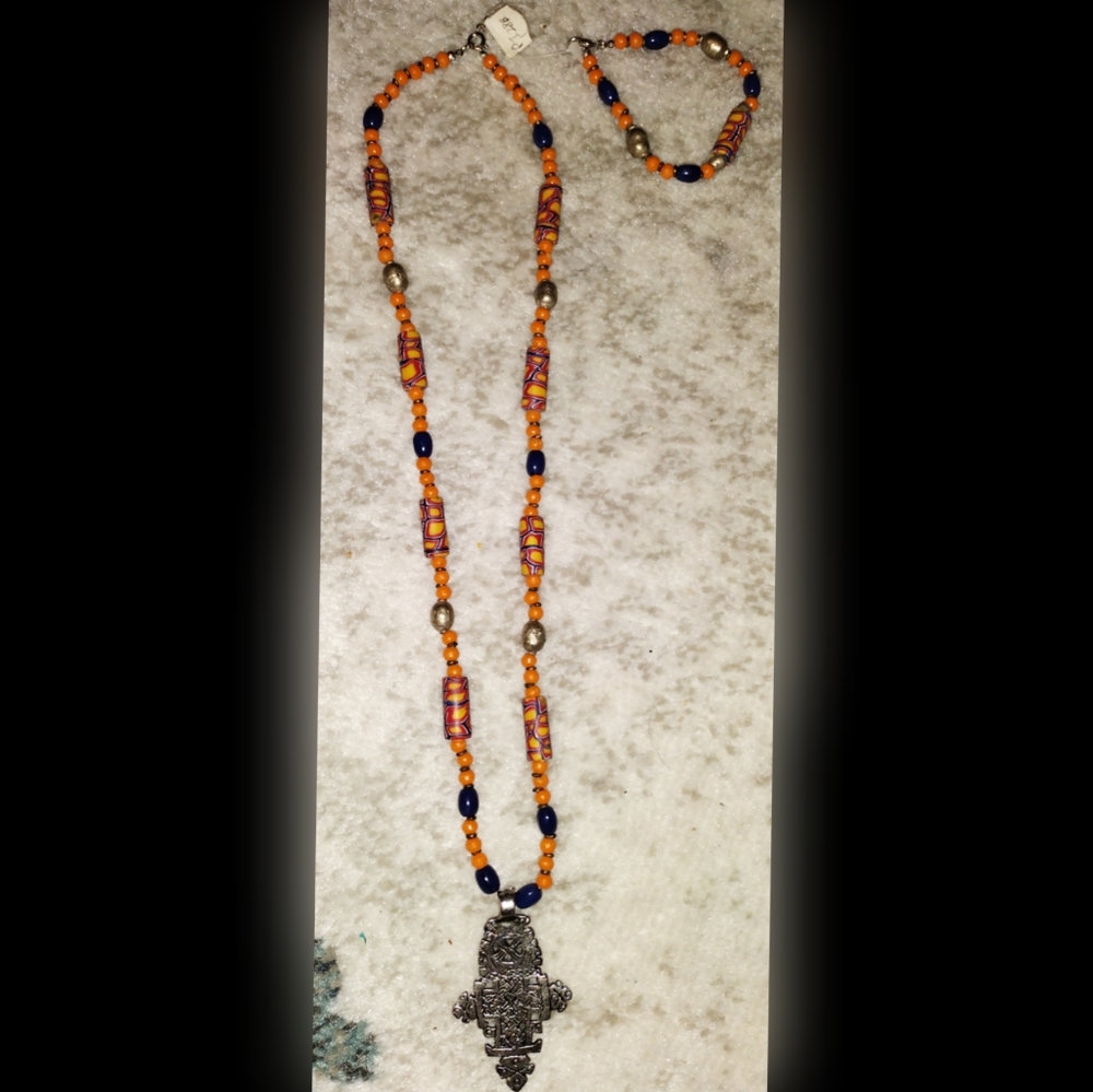 Ethiopian Coptic Christian Cross Pendant